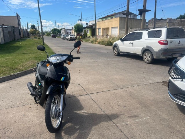 Una motociclista herida en un choque en Cort�s y Chiclana